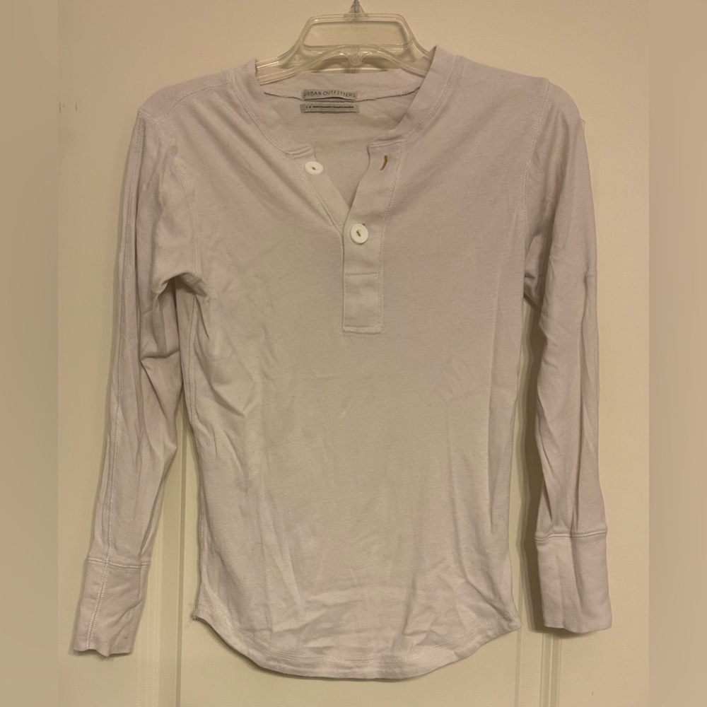 UO White long sleeve size small